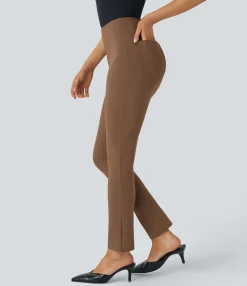 High-Waisted Pants|Halara Flex™ Pant<HALARA Flex™ High Waisted Pocket Tapered Work Pants