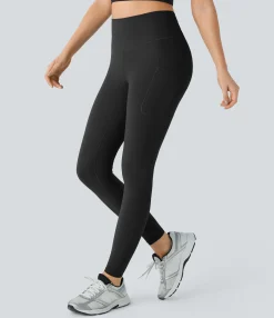 Pocket Leggings|Ultrasculpt™ Leggings<HALARA UltraSculpt™ High Waisted Pocket 7/8 Workout Leggings
