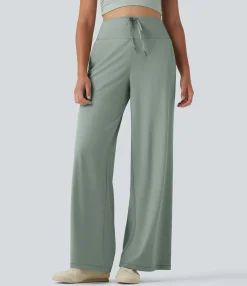 Pants|High-Waisted Pants<HALARA UltraSculpt™ High Waisted Drawstring Yoga Pants with Pockets