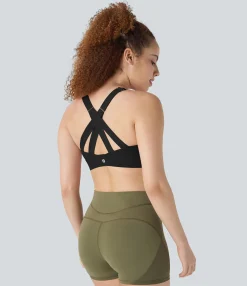 Sports Bras|Sports Bras<HALARA UltraSculpt™ Medium Support Workout Sports Bra