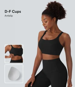 Sports Bras|Sports Bras<HALARA UltraSculpt™ Medium Support Training Sports Bra-D/DD/DDD/F Cups
