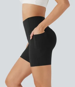 5'' Shorts|Active Shorts<HALARA UltraSculpt™ SoCinched High Waisted Butt Lifting Tummy Control Pocket Shaping Training Biker Shorts 5''
