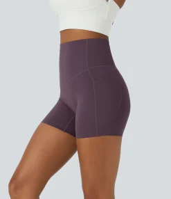 5'' Shorts|Active Shorts<HALARA UltraSculpt™ SoCinched High Waisted Tummy Control Side Pocket Shaping Training Biker Shorts 5''