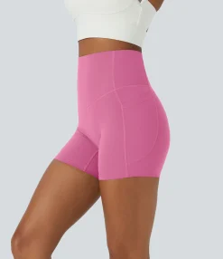 5'' Shorts|Active Shorts<HALARA UltraSculpt™ SoCinched High Waisted Tummy Control Side Pocket Shaping Training Biker Shorts 5''