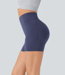5'' Shorts|Active Shorts<HALARA UltraSculpt™ SoCinched High Waisted Scrunch Butt Lifting Tummy Control Side Pocket Shaping Workout Biker Shorts 5''