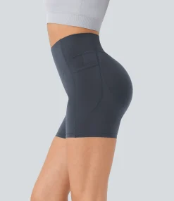 5'' Shorts|Active Shorts<HALARA UltraSculpt™ SoCinched High Waisted Scrunch Butt Lifting Tummy Control Side Pocket Shaping Workout Biker Shorts 5''