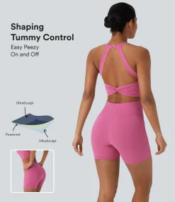 Jumpsuits<HALARA UltraSculpt™ SoCinched Tummy Control Training Romper with Pockets-Easy Peezy Edition