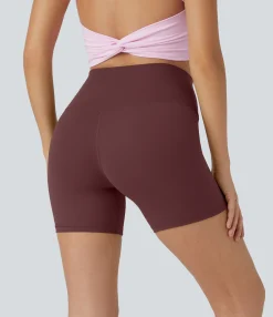 Active Shorts|Bikers<HALARA High Waisted Biker Shorts