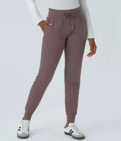 Pants|Joggers<HALARA High Waisted Drawstring Pocket Casual Joggers