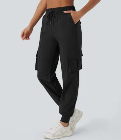 Pants|Cargo Pants<HALARA High Waisted Drawstring Pockets Quick Dry Dance Cargo Joggers