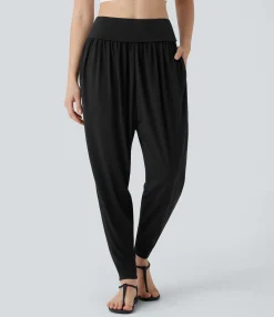 Pants|High-Waisted Pants<HALARA High Waisted Pocket Harem Pants
