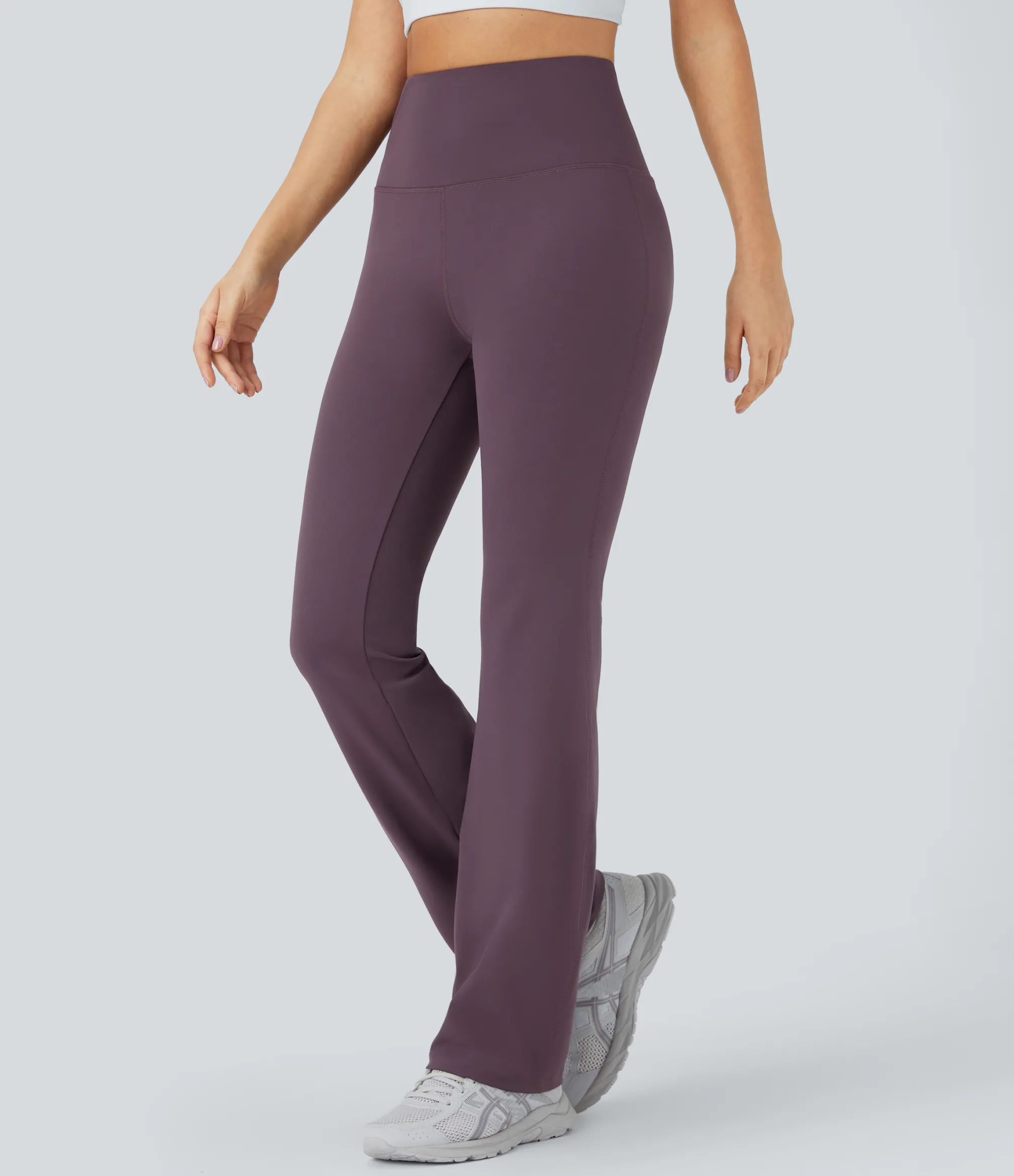 High Waisted Leggings|Pocket Leggings<HALARA High Waisted Pocket Plain Leggings