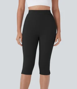 Pants|High-Waisted Pants<HALARA High Waisted Pocket Skinny Casual Pedal Pusher Pants