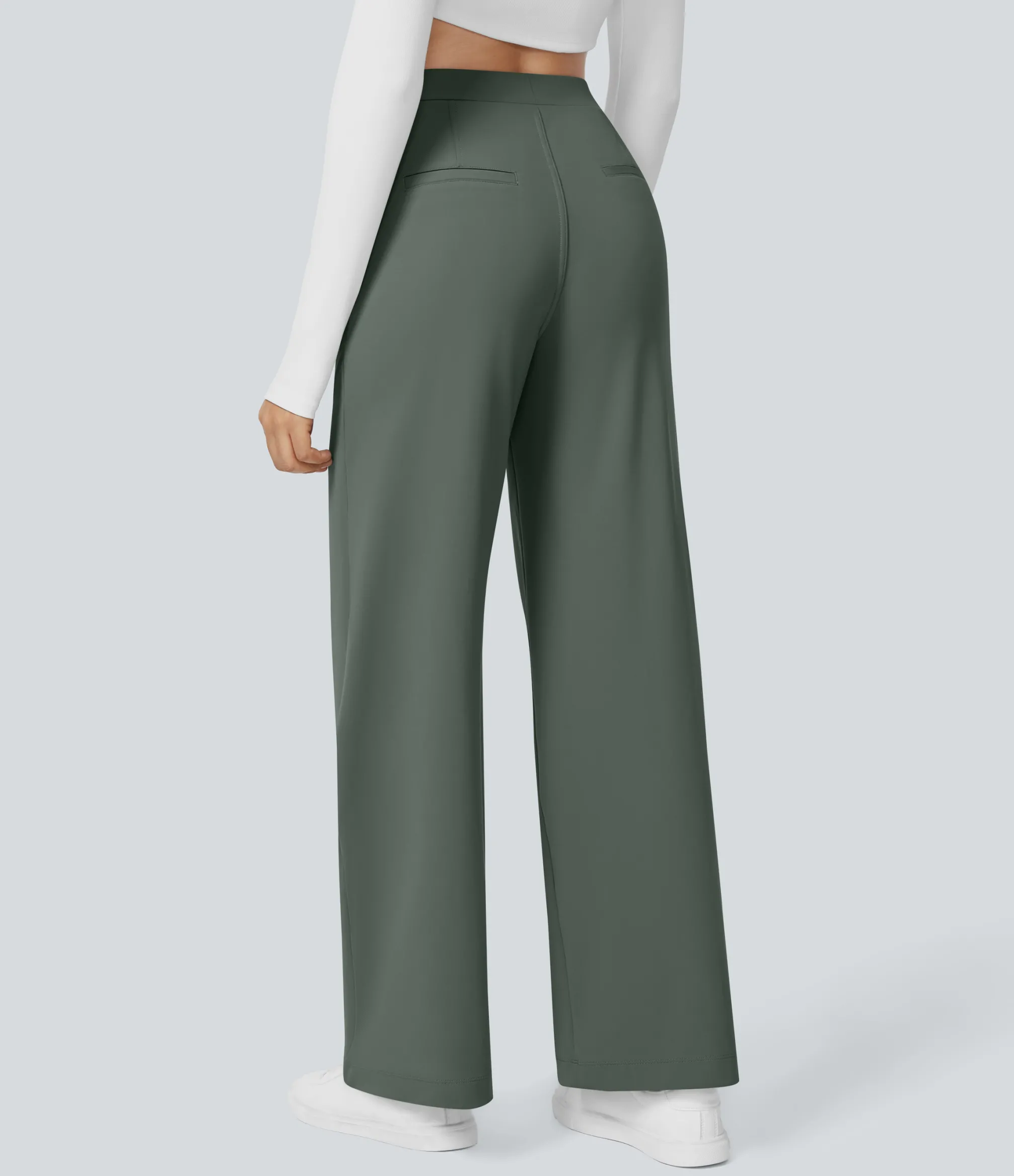 High-Waisted Pants|Halara Flex™ Pant<HALARA High Waisted Pocket Straight Leg Work Pants