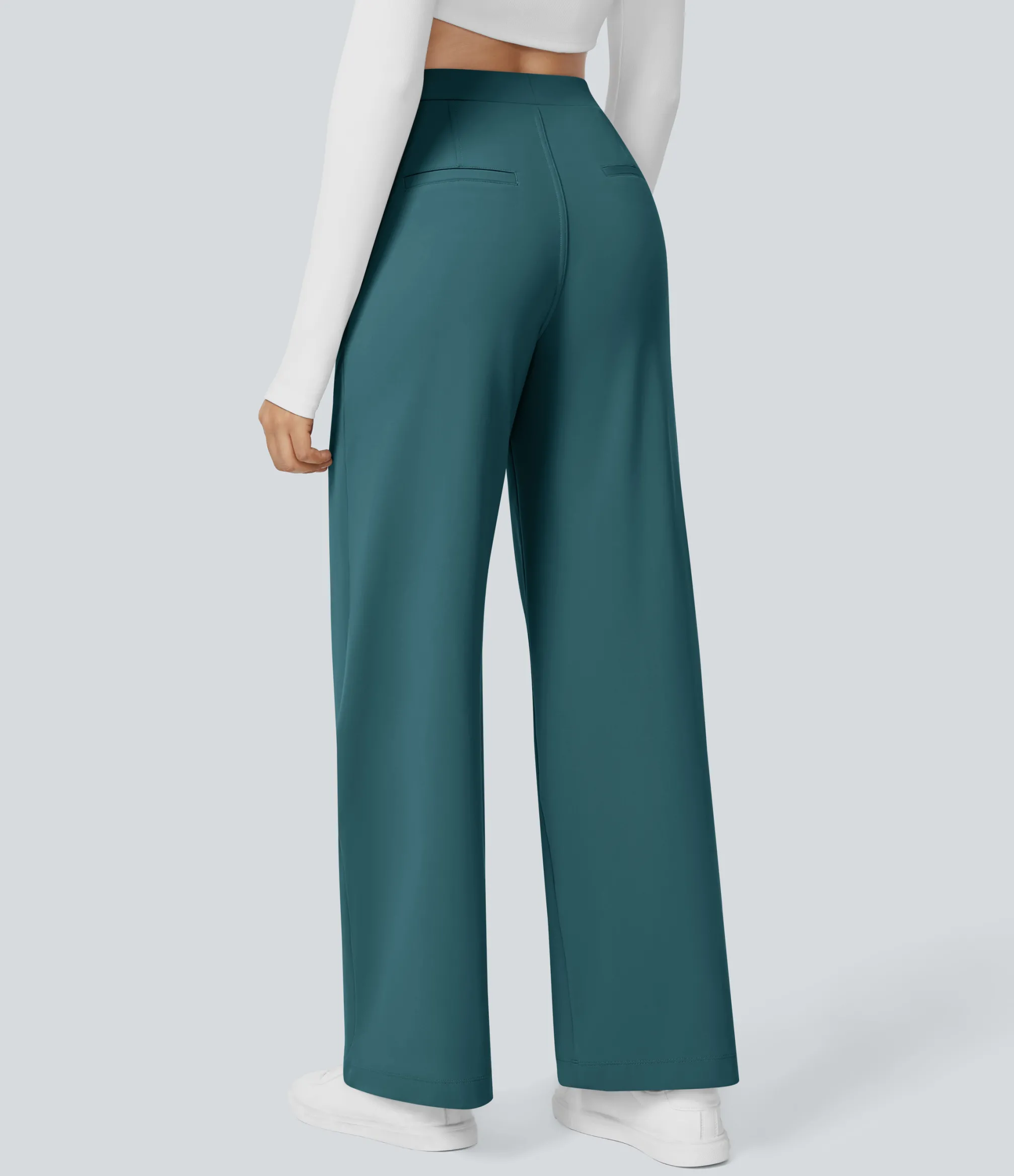 High-Waisted Pants|Halara Flex™ Pant<HALARA High Waisted Pocket Straight Leg Work Pants