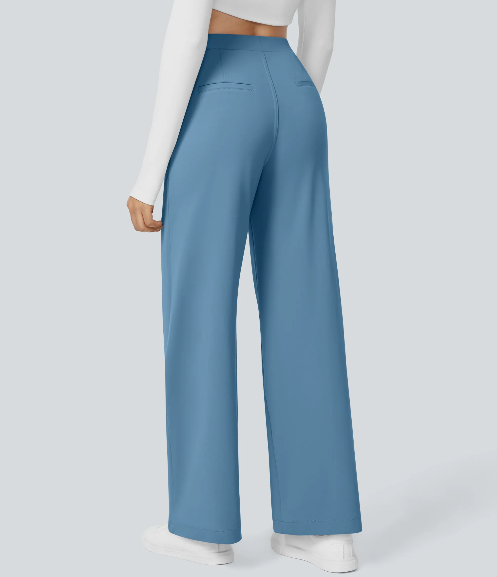 High-Waisted Pants|Halara Flex™ Pant<HALARA High Waisted Pocket Straight Leg Work Pants