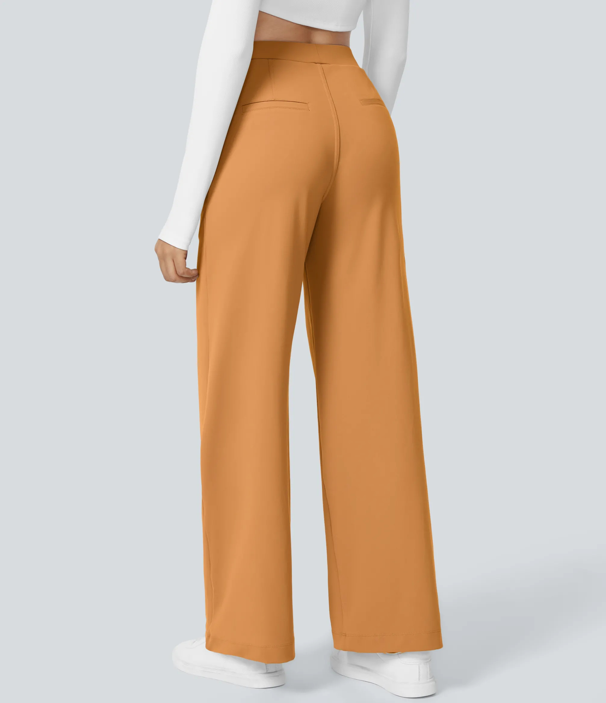High-Waisted Pants|Halara Flex™ Pant<HALARA High Waisted Pocket Straight Leg Work Pants
