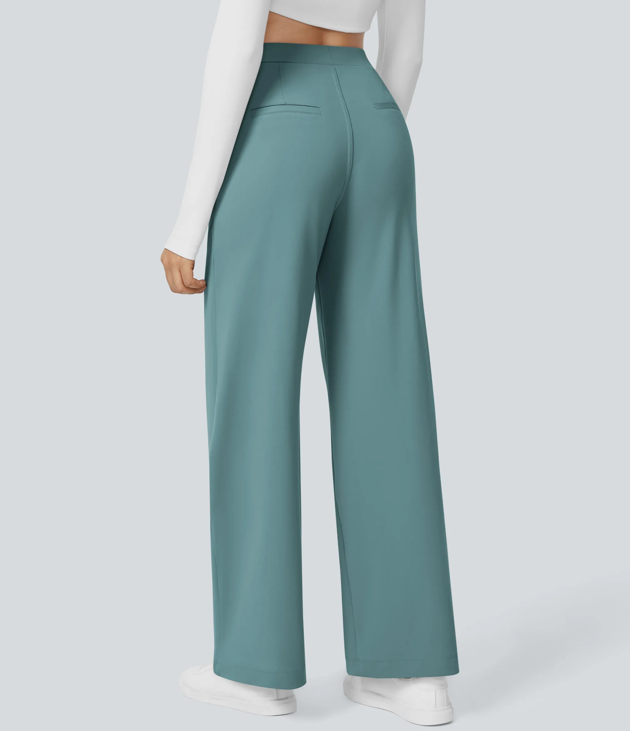 High-Waisted Pants|Halara Flex™ Pant<HALARA High Waisted Pocket Straight Leg Work Pants