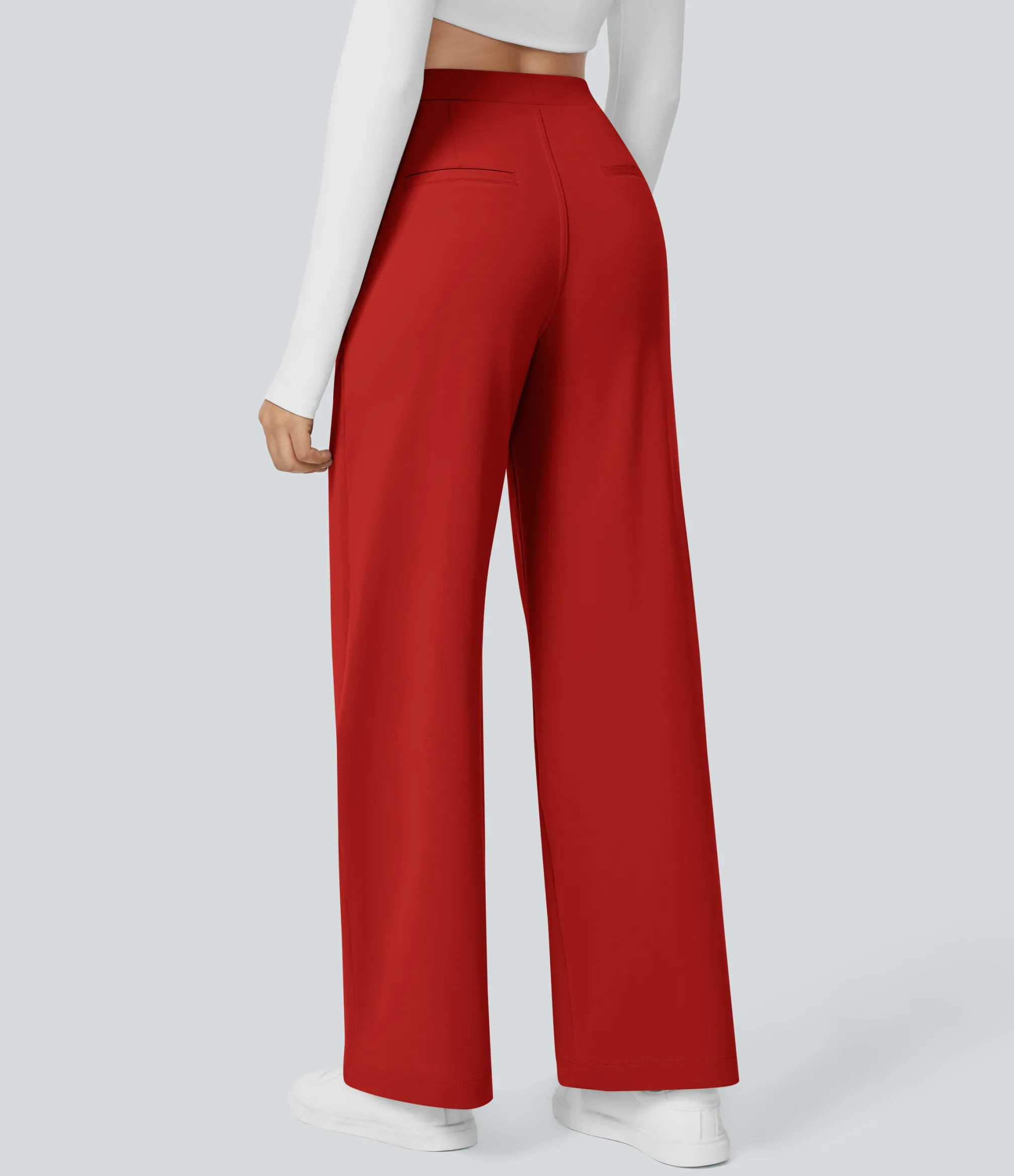 High-Waisted Pants|Halara Flex™ Pant<HALARA High Waisted Pocket Straight Leg Work Pants