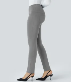 High-Waisted Pants|Halara Flex™ Pant<HALARA High Waisted Pocket Tapered Work Pants