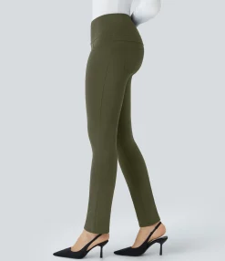 High-Waisted Pants|Halara Flex™ Pant<HALARA High Waisted Pocket Tapered Work Pants