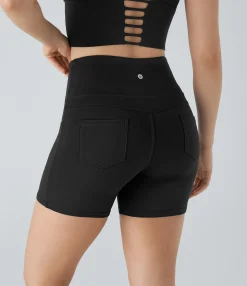 5'' Shorts|Active Shorts<HALARA High Waisted Pocket Yoga Biker Shorts 5''