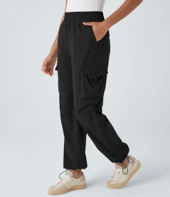 Pants|High-Waisted Pants<HALARA High Waisted Pockets Casual Cargo Pants