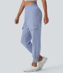 Pants|Cargo Pants<HALARA High Waisted Pockets Running Cargo Joggers