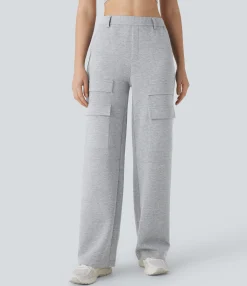 Pants|Cargo Pants<HALARA High Waisted Pockets Straight Leg Hiking Cargo Pants