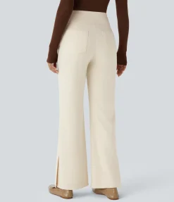 Pants|High-Waisted Pants<HALARA High Waisted Pockets Work Pants