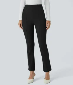 High-Waisted Pants|Halara Flex™ Pant<HALARA High Waisted Side Zip Pocket 7/8 Work Pants
