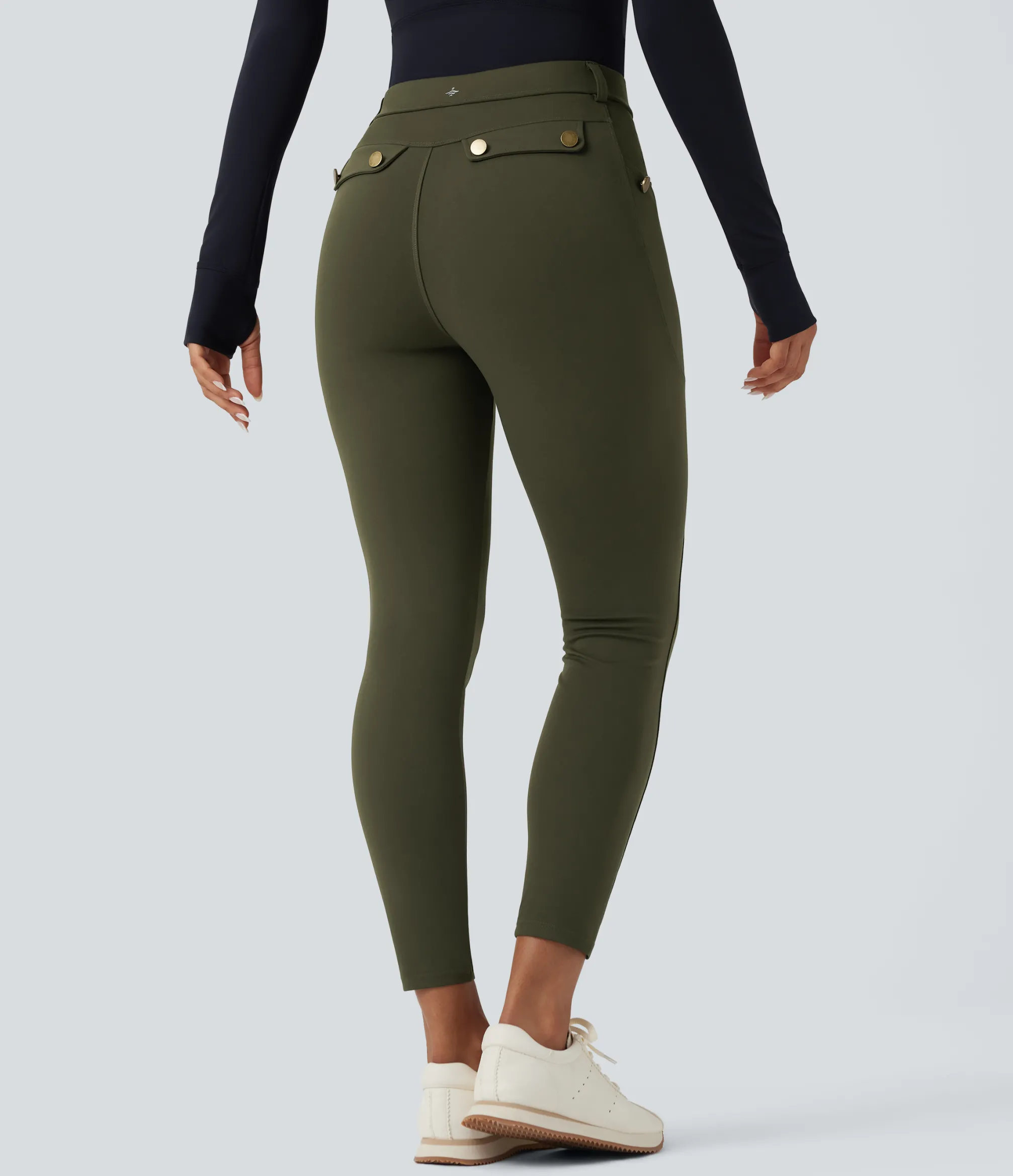 High-Waisted Pants|Pants<HALARA High Waisted Slim Pants with Pockets