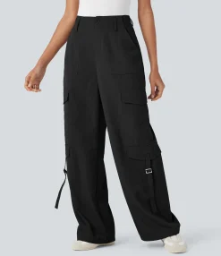 Cargo Pants|High-Waisted Pants<HALARA High Waisted Travel Cargo Pants with Pockets