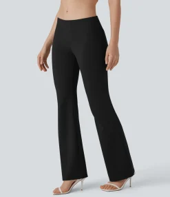 Pants<HALARA Low Rise Pocket Casual Pants