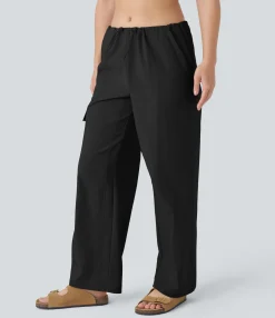 Cargo Pants|Pants<HALARA Low Rise Pockets Casual Cargo Pants