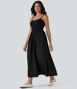 Dresses|Maxi & Midi Dresses<HALARA Maxi Casual Slip Dress with Pockets