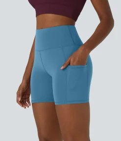 5'' Shorts|Active Shorts<HALARA Patitoff™ Pet Hair Resistant High Waisted Pocket Biker Shorts 5''