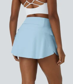 Mini Skirts|Casual Skirts<HALARA Plain 2-in-1 Back Waistband Pocket Dance Skirt