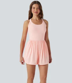 Jumpsuits<HALARA Pocket 2-in-1 Romper-Easy Peezy Edition