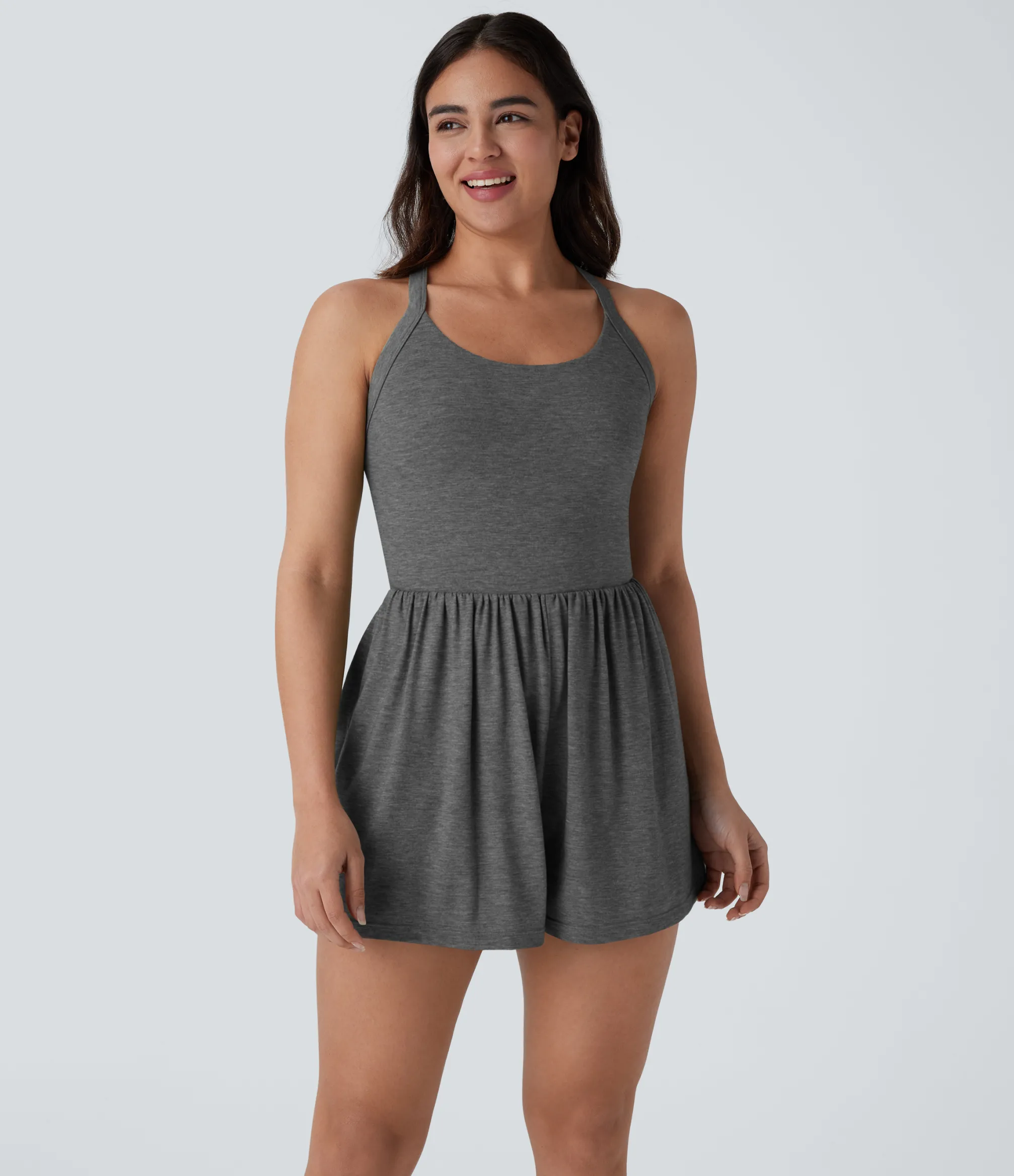 Jumpsuits<HALARA Pocket 2-in-1 Romper-Easy Peezy Edition