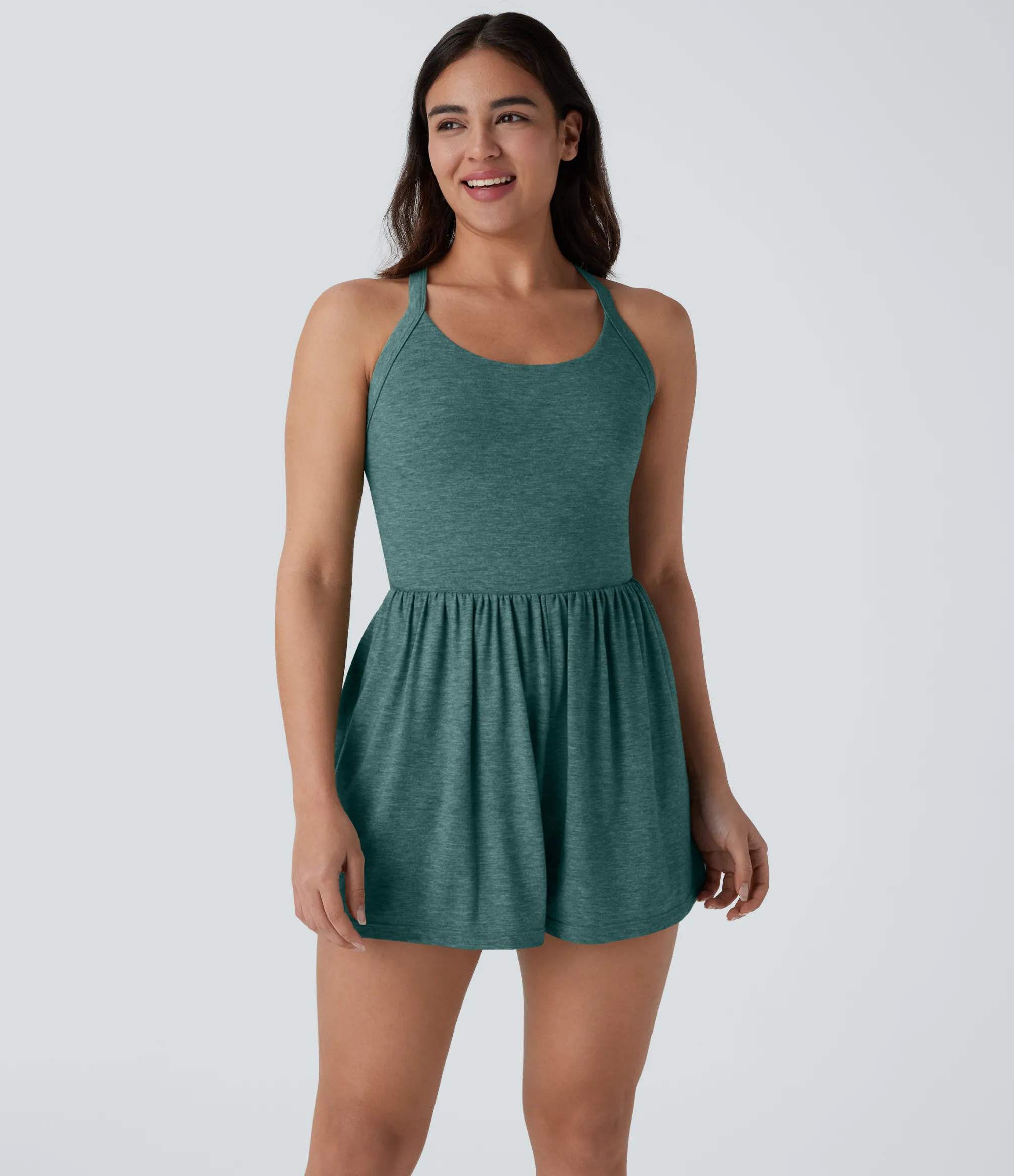 Jumpsuits<HALARA Pocket 2-in-1 Romper-Easy Peezy Edition