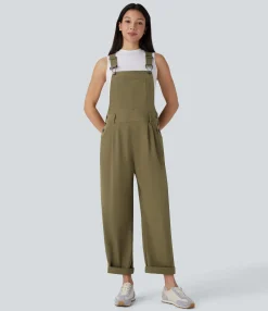 Jumpsuits<HALARA Pockets Casual Cargo Overalls