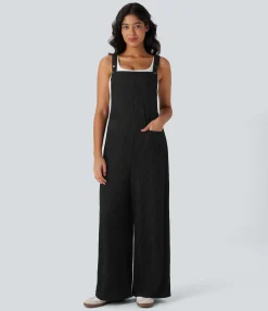 Jumpsuits<HALARA Pockets Casual Overalls