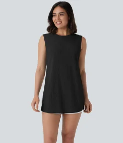 Tank Tops & Camis|Tank Tops<HALARA Round Neck High Tank Top