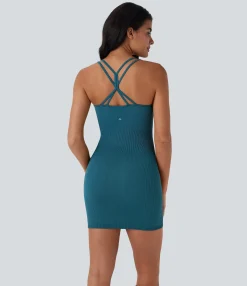 Bodycon Dresses|Active Dresses<HALARA Seamless Flow Bodycon Mini Casual Dress