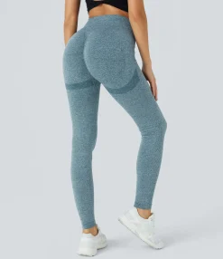 Butt Lifting Leggings|Training Leggings<HALARA Seamless Flow High Waisted Butt Lifting Leggings