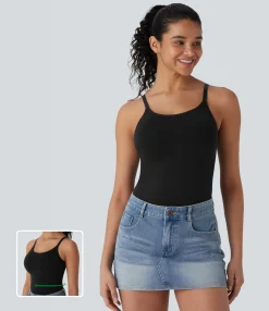 Tank Tops & Camis|Tank Tops<HALARA Seamless Flow Lounge Shapewear Cami Top