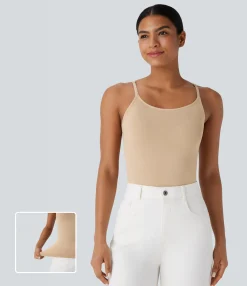 Tank Tops & Camis|Tank Tops<HALARA Seamless Flow Smooth Lounge Tank Top
