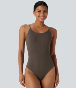 Bras & Underwear|Shapewear<HALARA Seamless Flow Snap Lounge Smooth Bodysuit