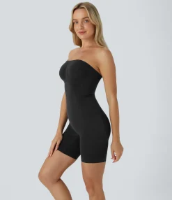 Bras & Underwear|Shapewear<HALARA Seamless Flow Tube Tummy Control Butt Lifting Lounge Sculpting Shapewear Bodysuit